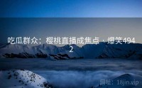 吃瓜群众：樱桃直播成焦点 · 爆笑4942
