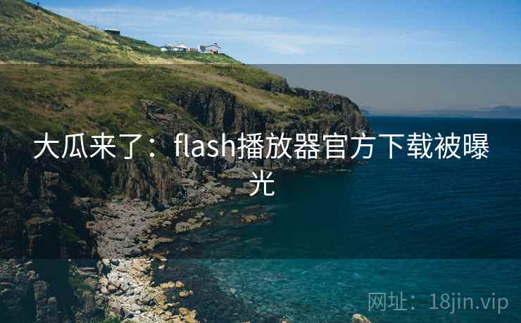 大瓜来了:flash播放器官方下载被曝光 大瓜来了:flash播放器官方下载被曝光